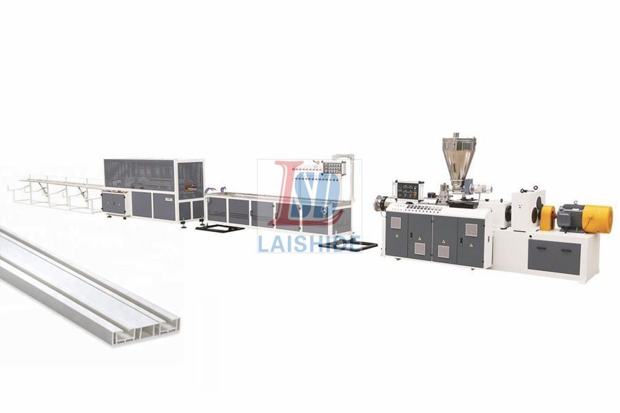 PVC Curtain Rail Extrusion Line